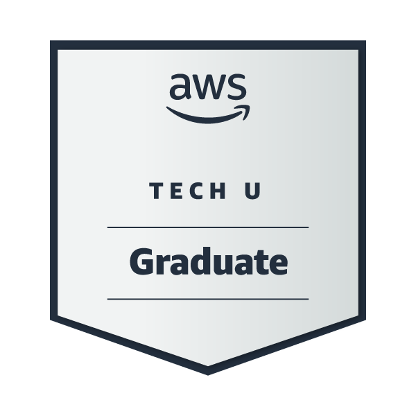 AWS Tech U Graduate Badge